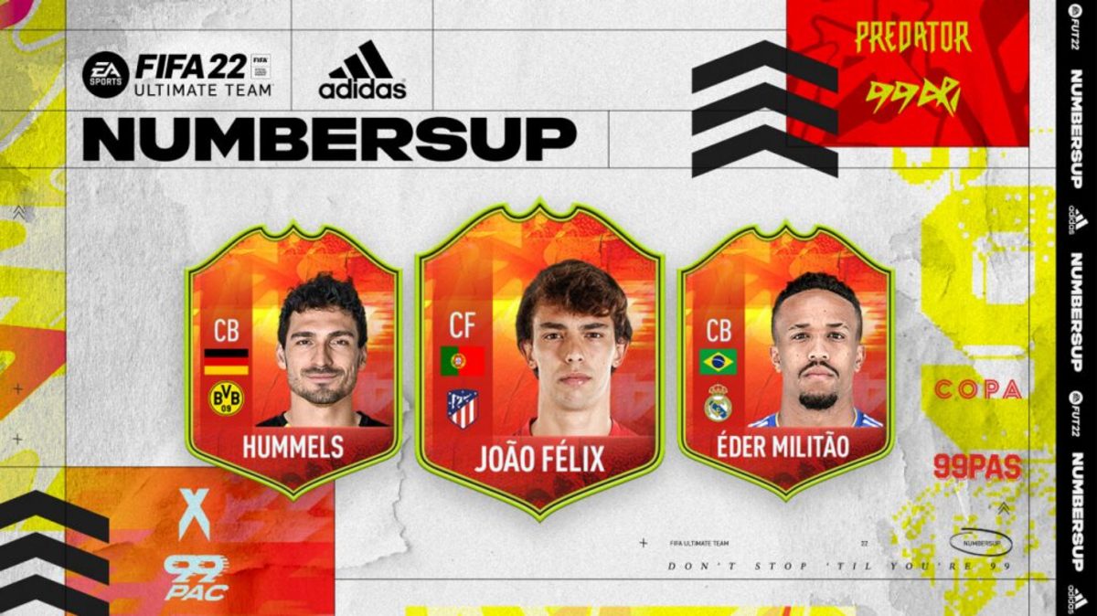 FIFA 22 Numbers Up.
